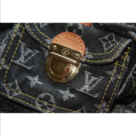 Authentic Louis Vuitton limited edition denim patchwork speedy - Picture 4 of 12